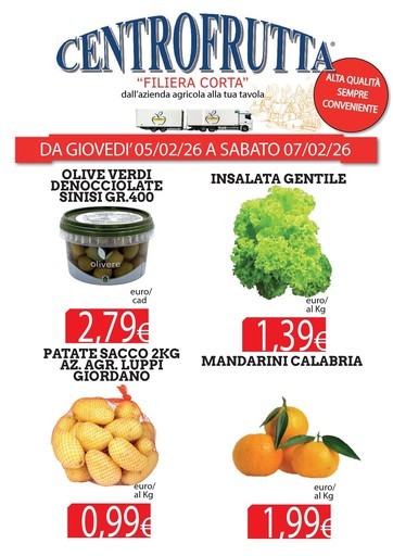 Volantino Centro frutta