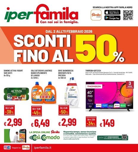 Volantino IperFamila