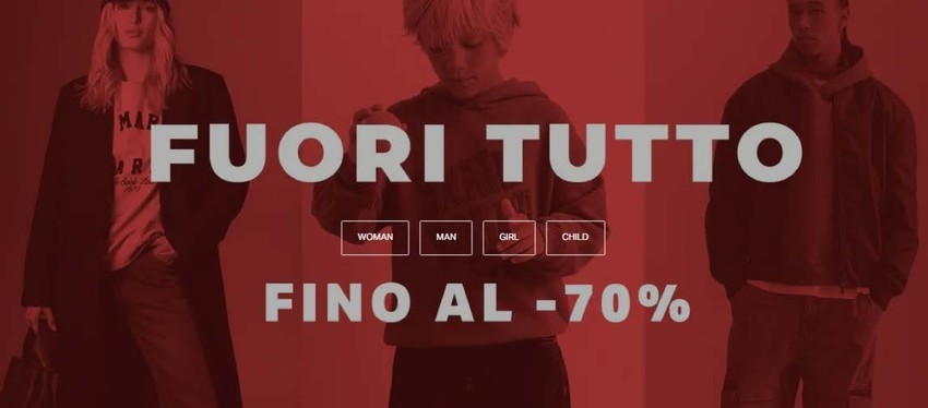 Volantino Piazza Italia