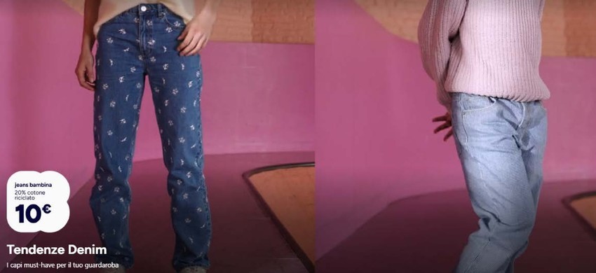 Kiabi - 20% cotone riciclato 10 euro