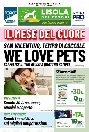 Volantino L'Isola dei Tesori