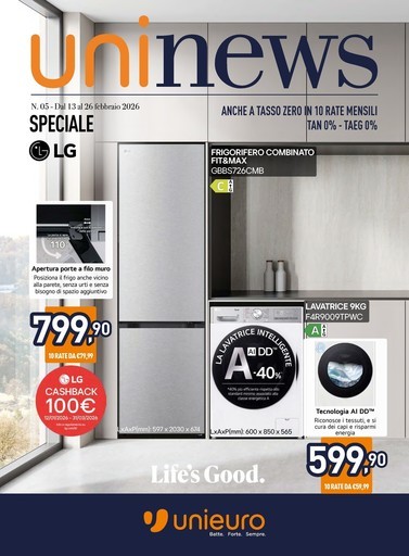Unieuro - Speciale LG da Unieuro!