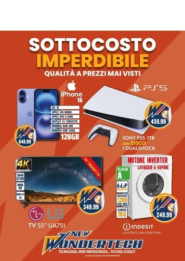 Volantino New Wondertech