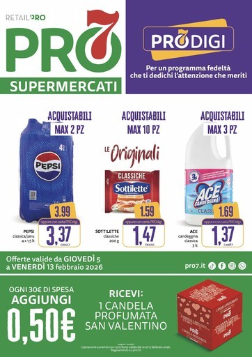 Volantino PRO7 Supermercati