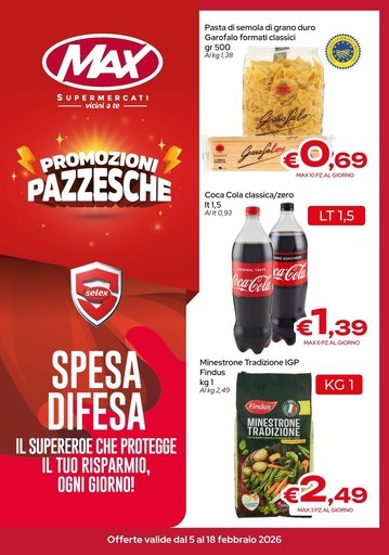 Volantino Max Supermercati