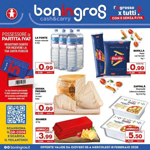 Volantino Boningros Cash and Carry