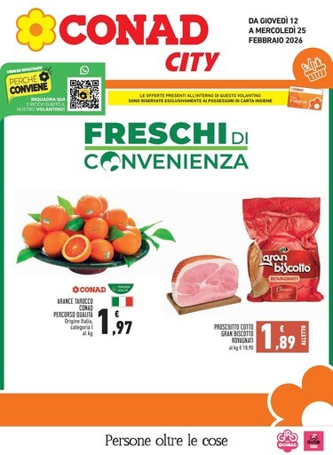 Volantino Conad City