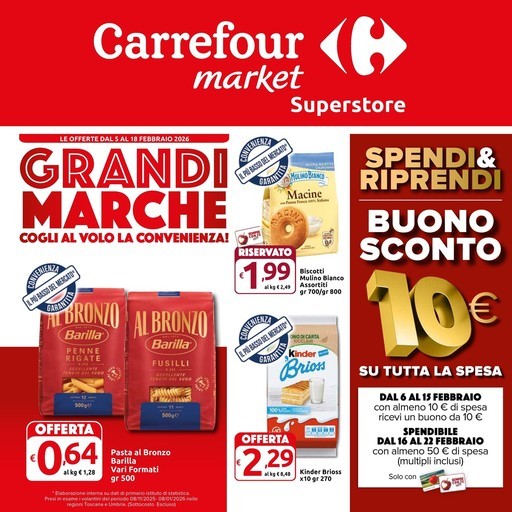 Volantino Carrefour Market
