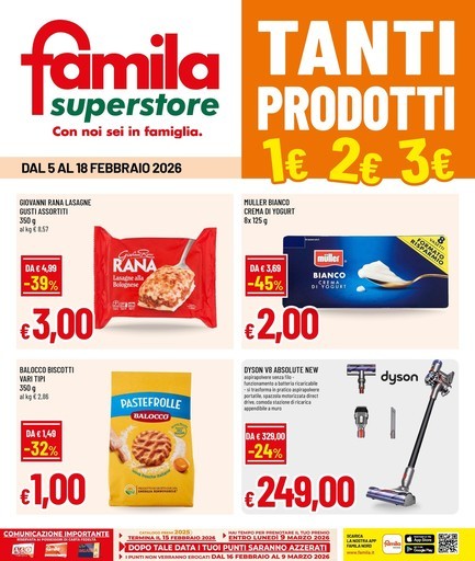 Volantino Famila Superstore
