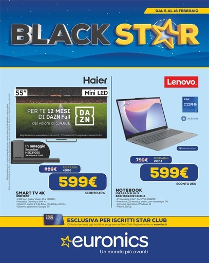 Volantino Euronics