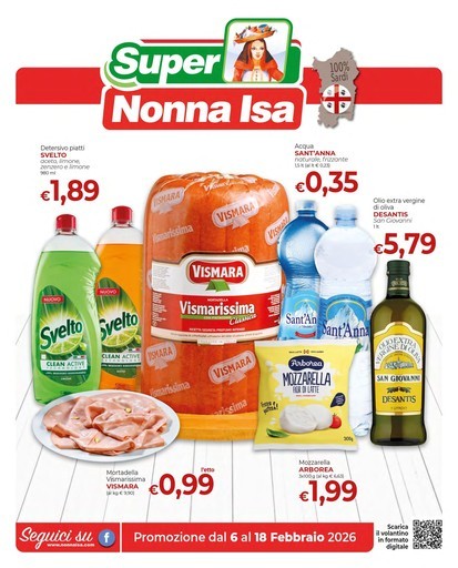 Volantino Supermercati Nonna Isa