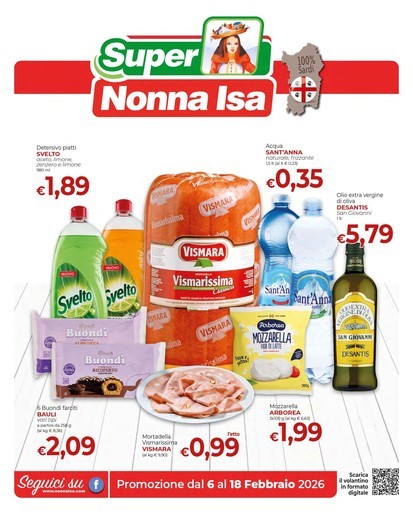 Volantino Supermercati Nonna Isa