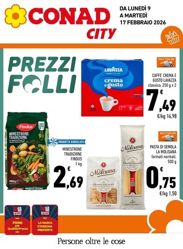 Volantino Conad City