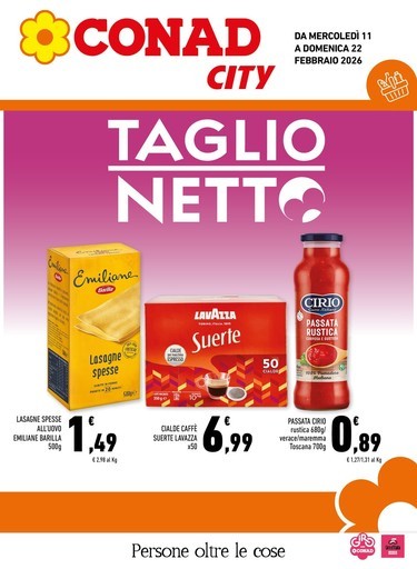 Volantino Conad City