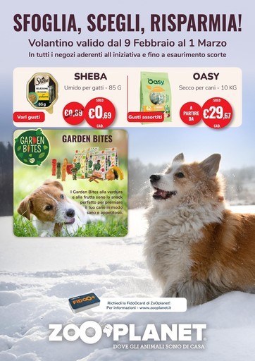 Volantino ZooPlanet