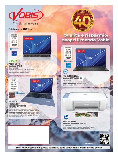 Volantino Vobis
