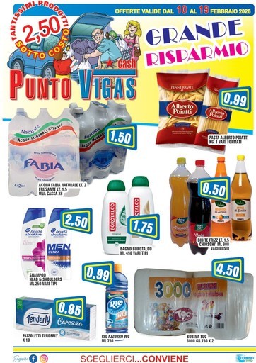 Volantino Punto Vigas