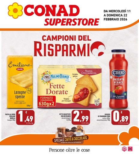 Volantino Conad Superstore