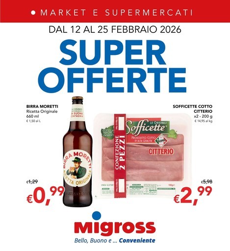 Volantino Migross Supermercati