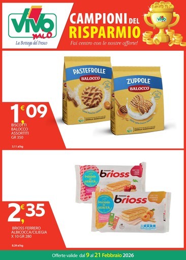 Volantino Vivo Supermercati