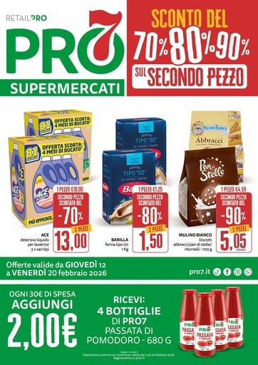 Volantino PRO7 Supermercati