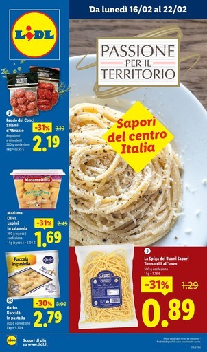 Lidl - Passione per il territorio