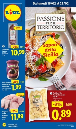 Lidl - Sapori della Sicilia