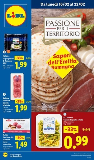 Lidl - Sapori dell'Emilia Romagna