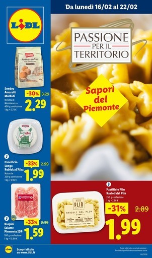 Lidl - Sapori del Piemonte