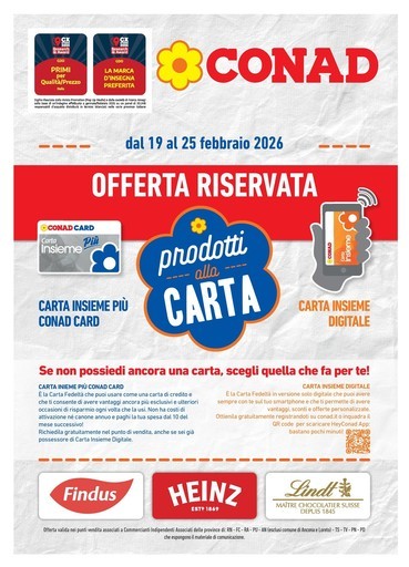 Conad - PRODOTTI ALLA CARTA