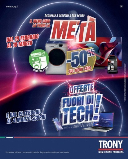 Volantino Trony