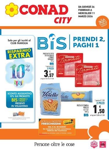Volantino Conad City