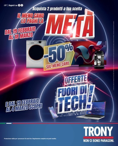 Volantino Trony