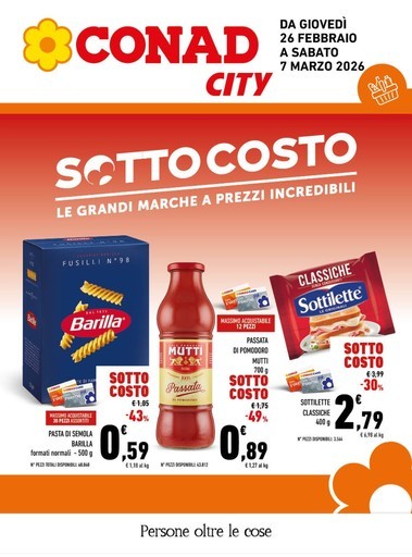 Volantino Conad City