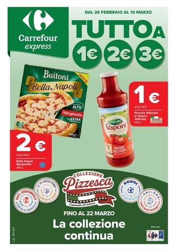 Carrefour Express - Tutto a 1 2 e 3 euro