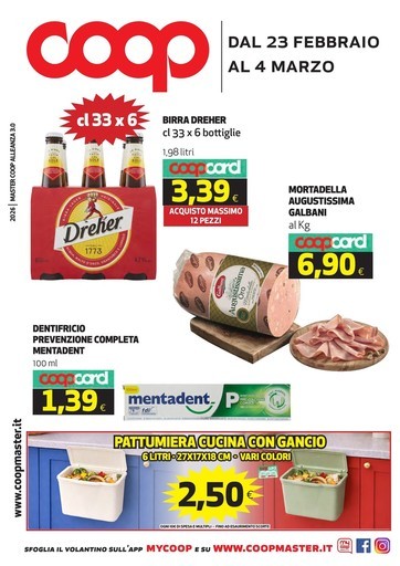 Coop - Dal 23 febbraio AL 4 marzo