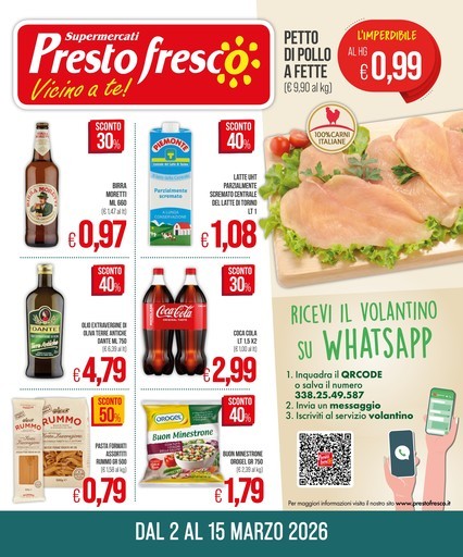 Presto Fresco - Vicino a te!