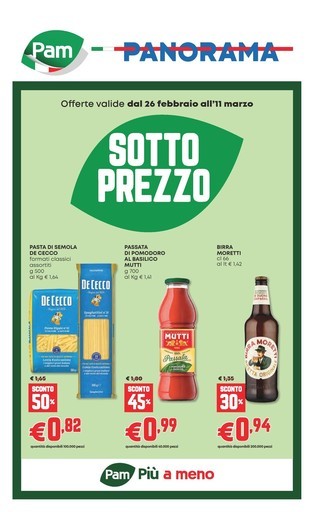 Pam - Sotto prezzo