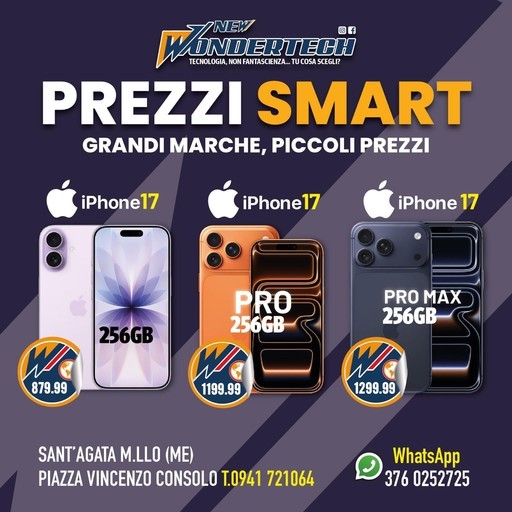 Volantino New Wondertech