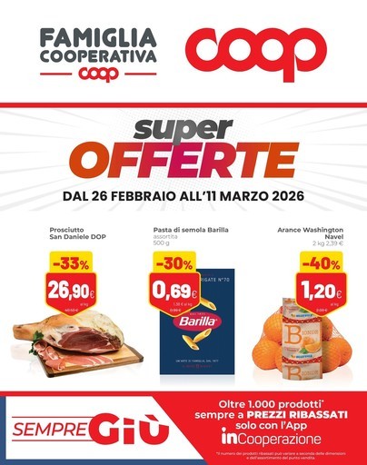 Volantino Coop