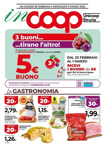 Coop - DA GIOVEDÌ 26 FEBBRAIO A MERCOLEDÌ 11 MARZO 2026
