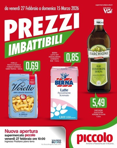 Volantino Supermercati Piccolo