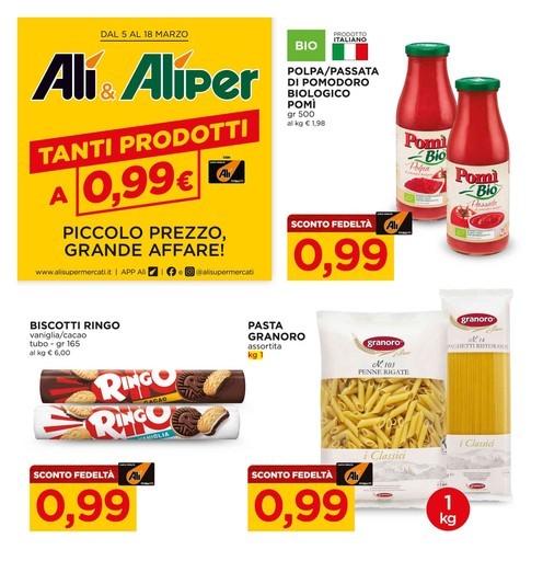 Volantino Alì Supermercati