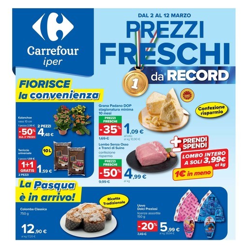 Carrefour Iper - Prezzi freschi da record