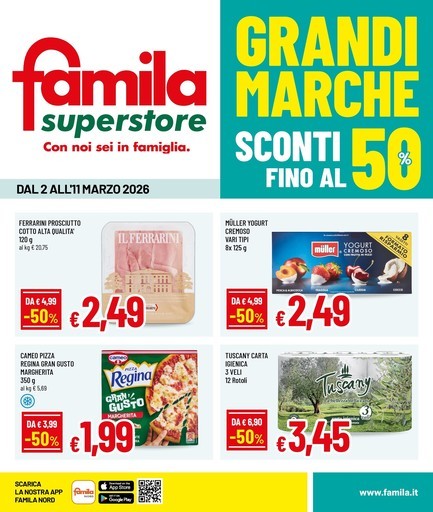 Volantino Famila Superstore