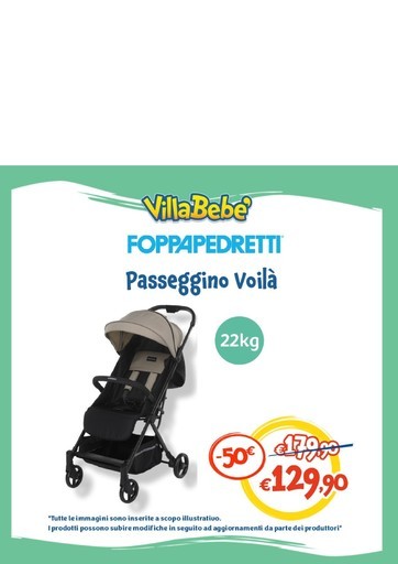 Volantino Villa Bebè