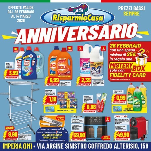 RisparmioCasa - Anniversario