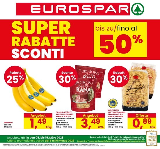 Volantino Eurospar