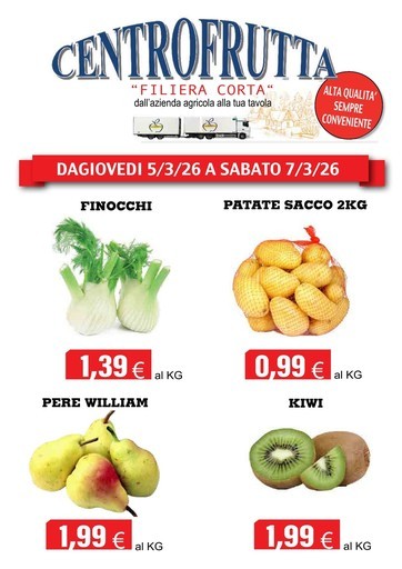 Volantino Centro frutta