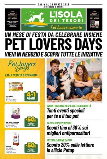 Volantino L'Isola dei Tesori